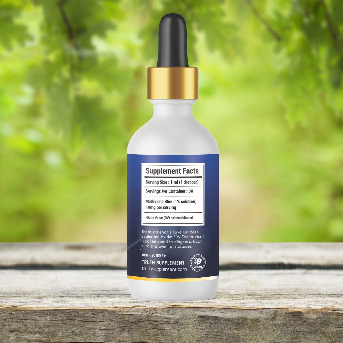 TruthSupplement Methylene Blue USP 1% SOLUTION