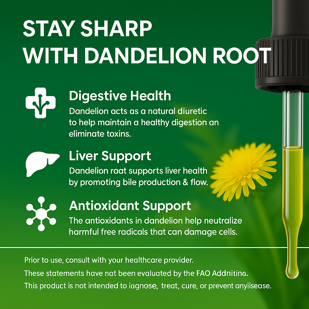 Dandelion Root Drops