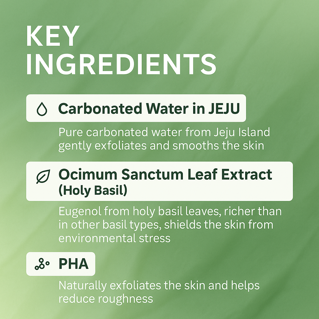 Holy Basil Bubble Mask