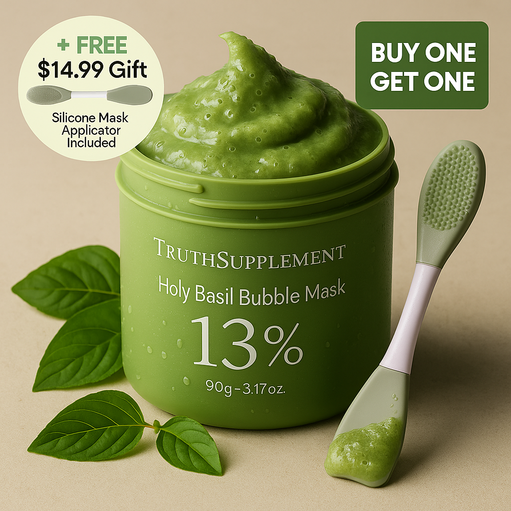 Holy Basil Bubble Mask