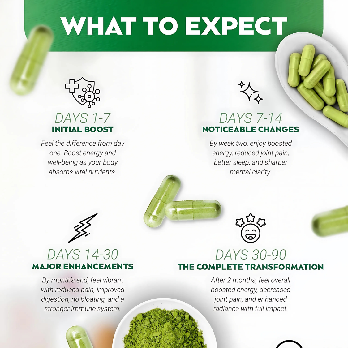 Moringa Powder Capsules