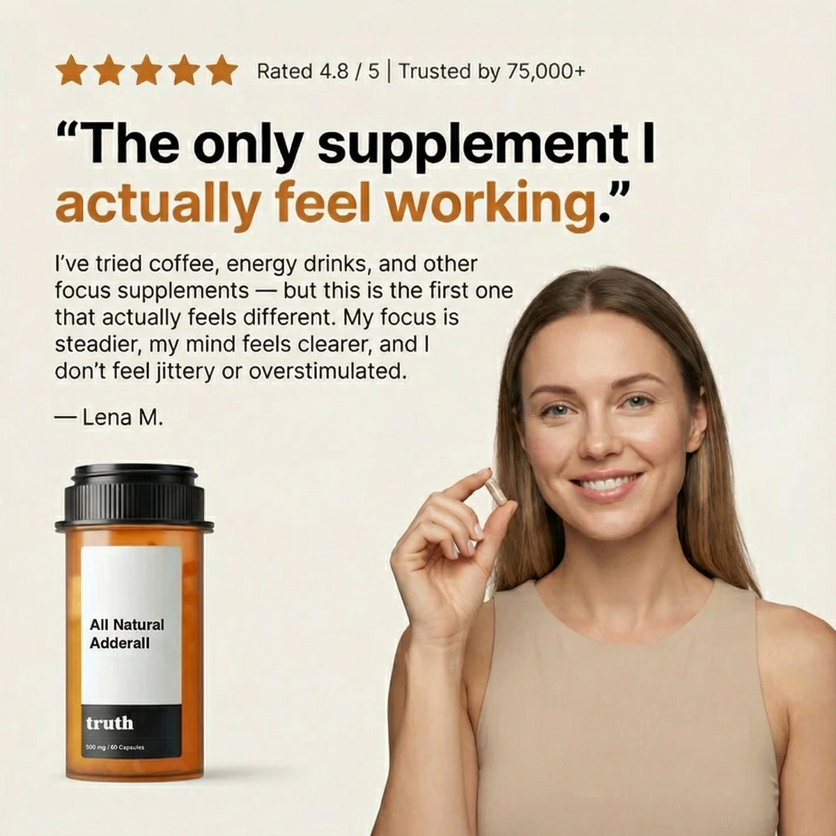 All Natural Adderall